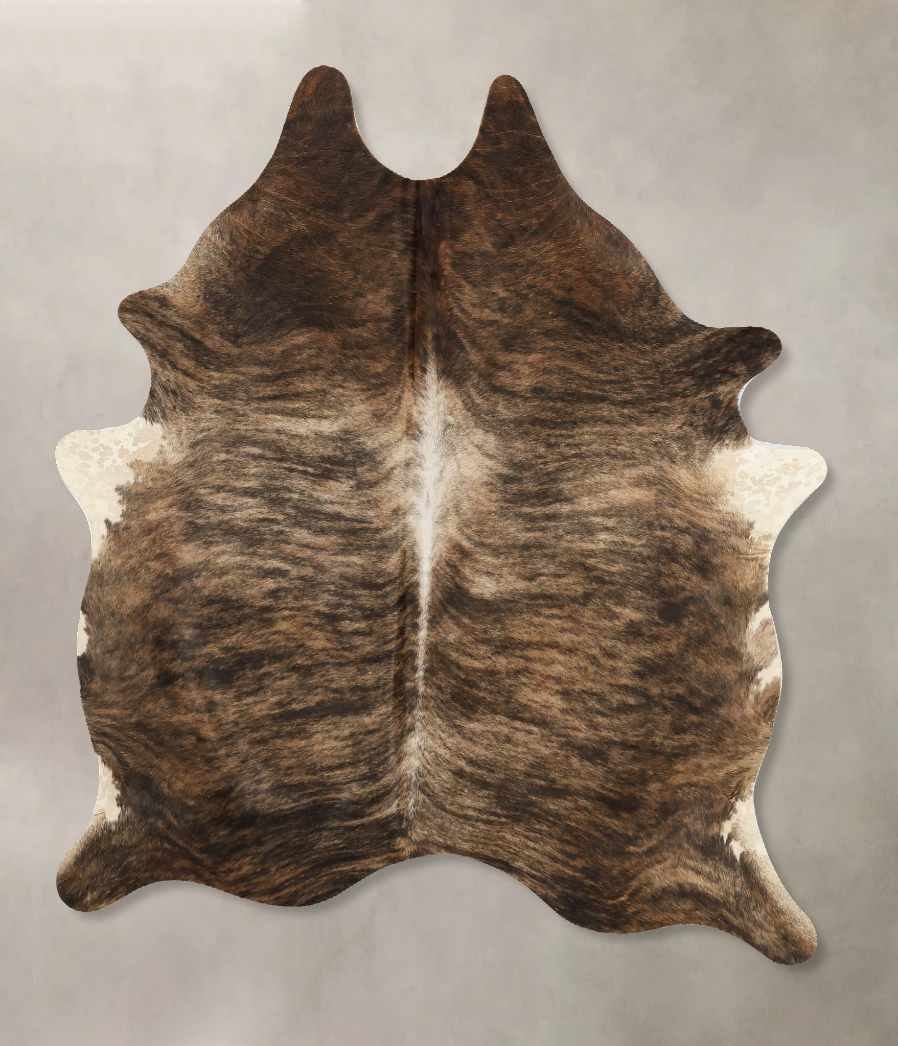 Dark Brindle Cowhide Rug #B11564