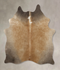 Light Caramel Medium Brazilian Cowhide Rug 5'0