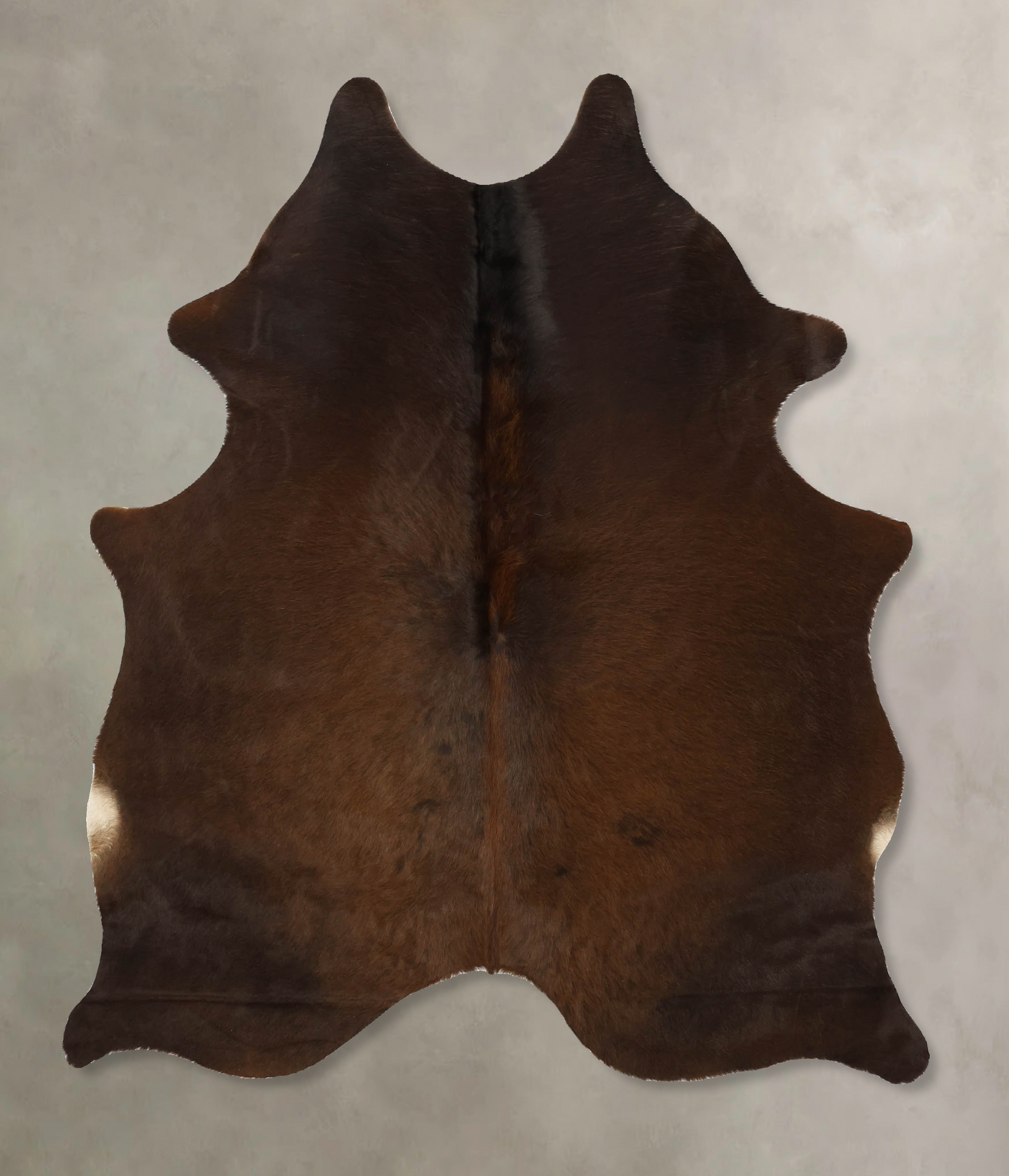 Chocolate Cowhide Rug #B11589