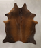 Warm Caramel Large Brazilian Cowhide Rug 6'4