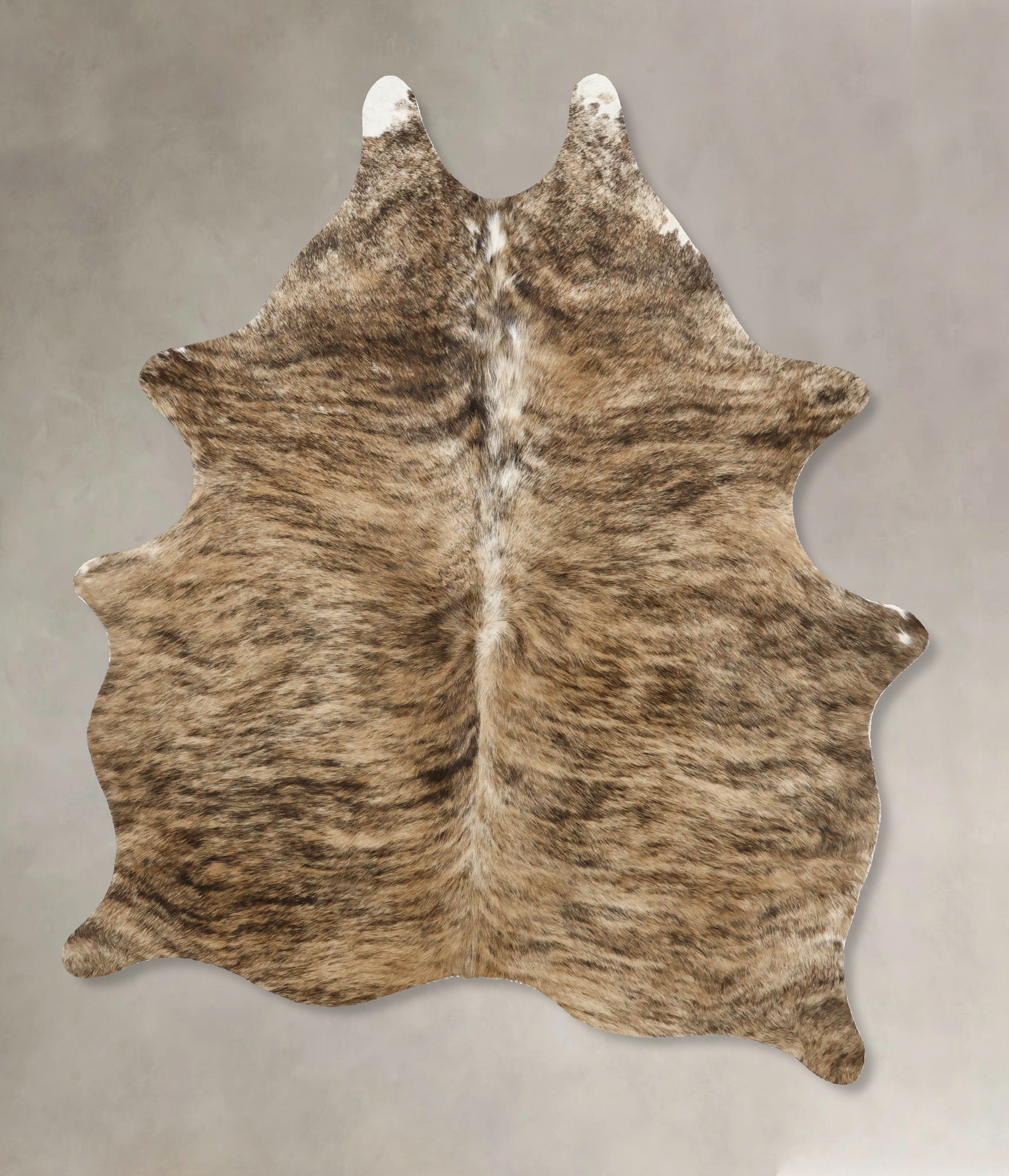 Light Brindle Cowhide Rug #B11599