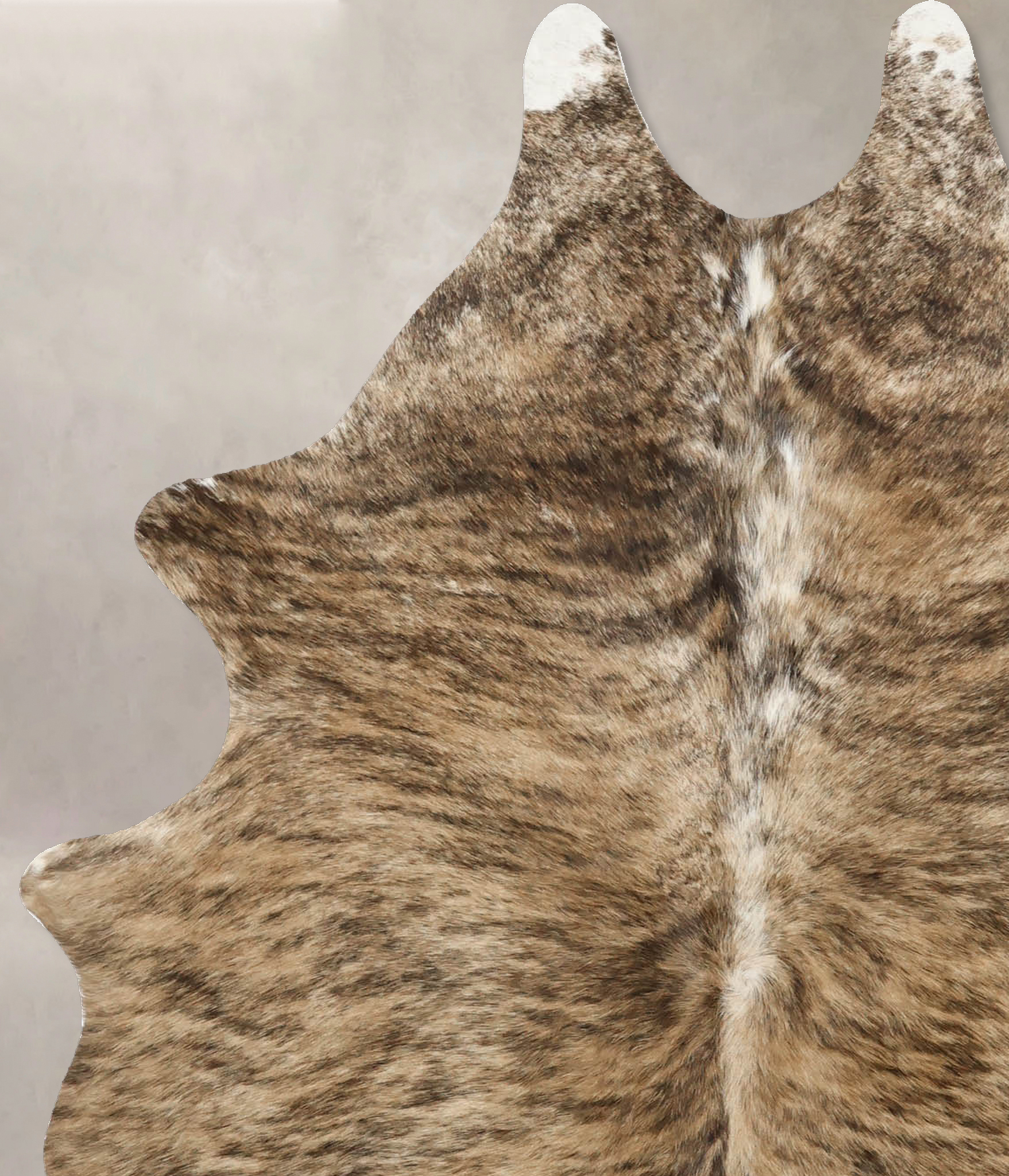 Light Brindle Cowhide Rug #B11599