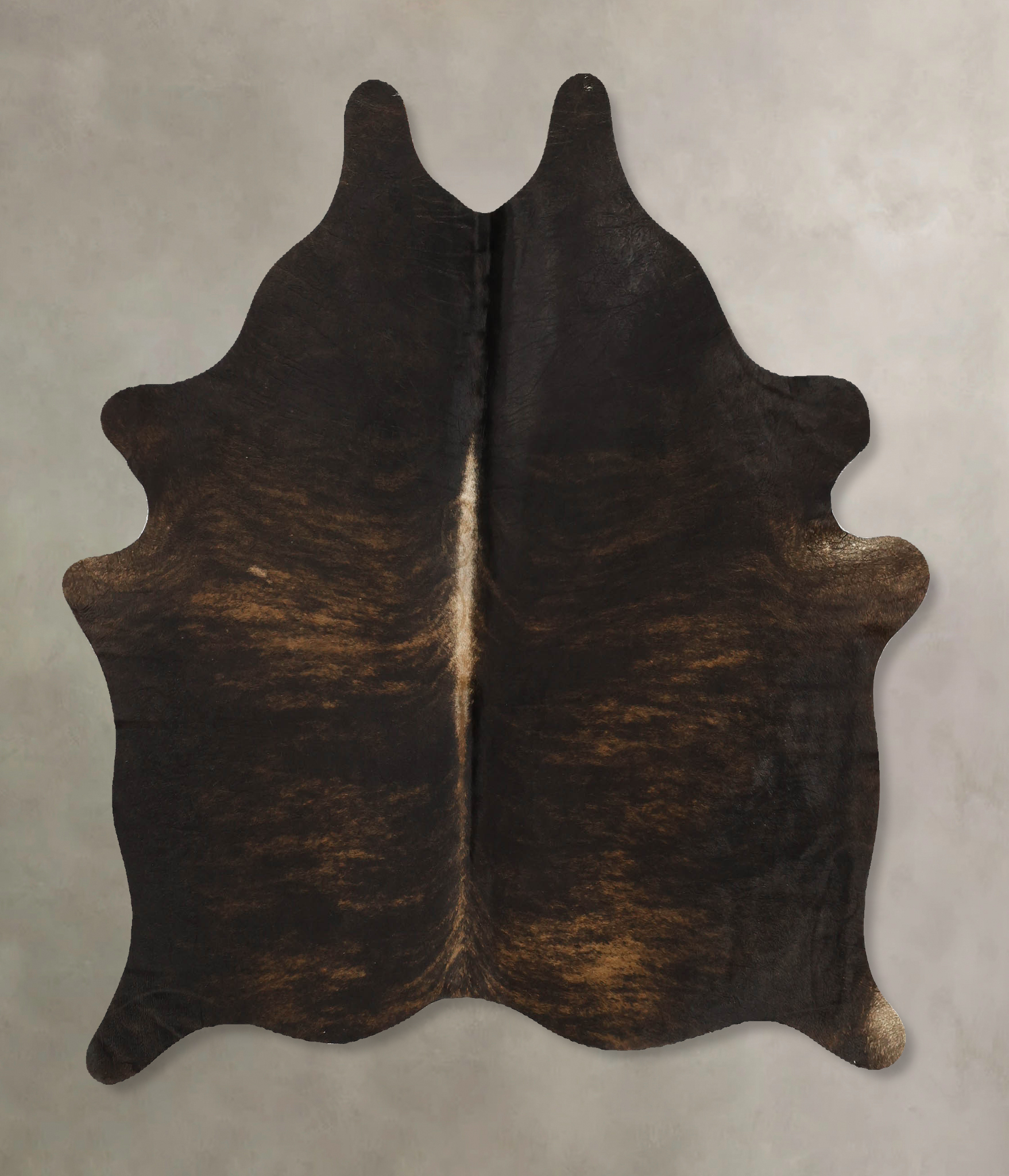 Dark Brindle Cowhide Rug #B11600