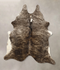 Dark Brindle Large Brazilian Cowhide Rug 6'5