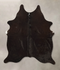 Chocolate Medium Brazilian Cowhide Rug 5'9