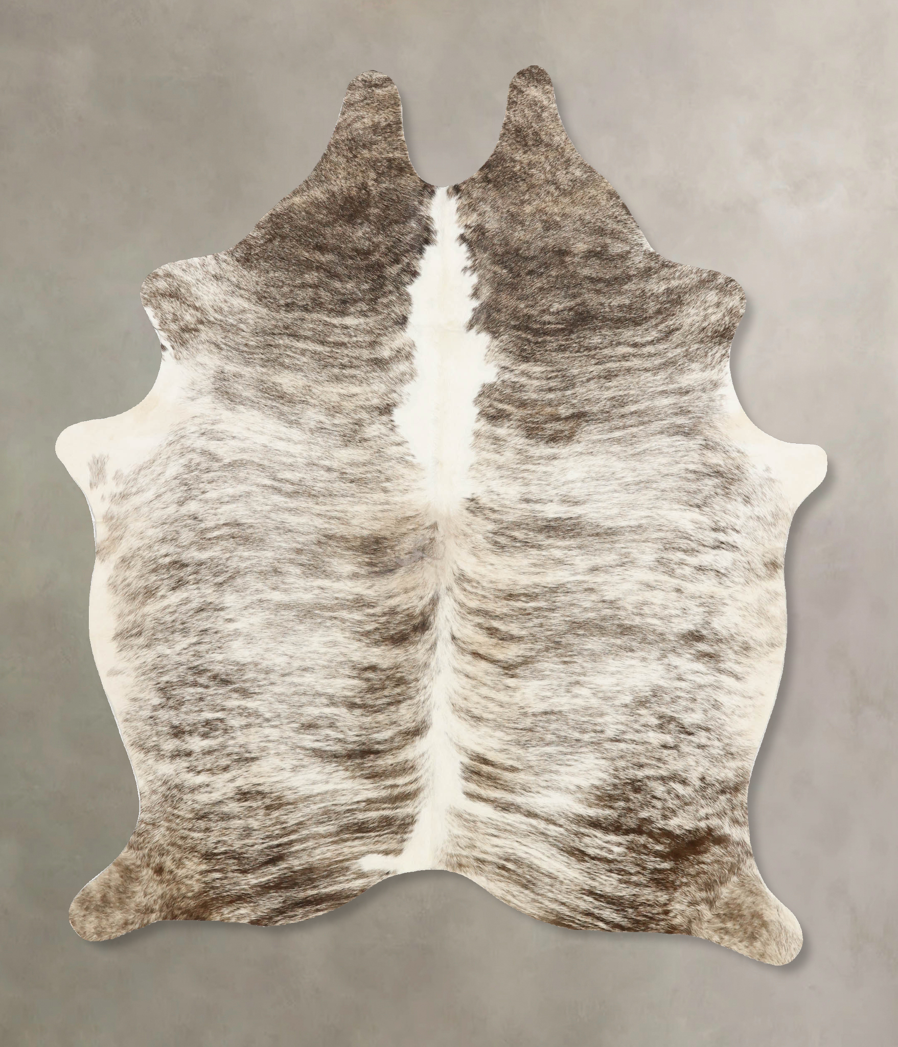 Grey Brindle Cowhide Rug #B11614