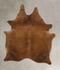 Medium Brindle Large Brazilian Cowhide Rug 6'5