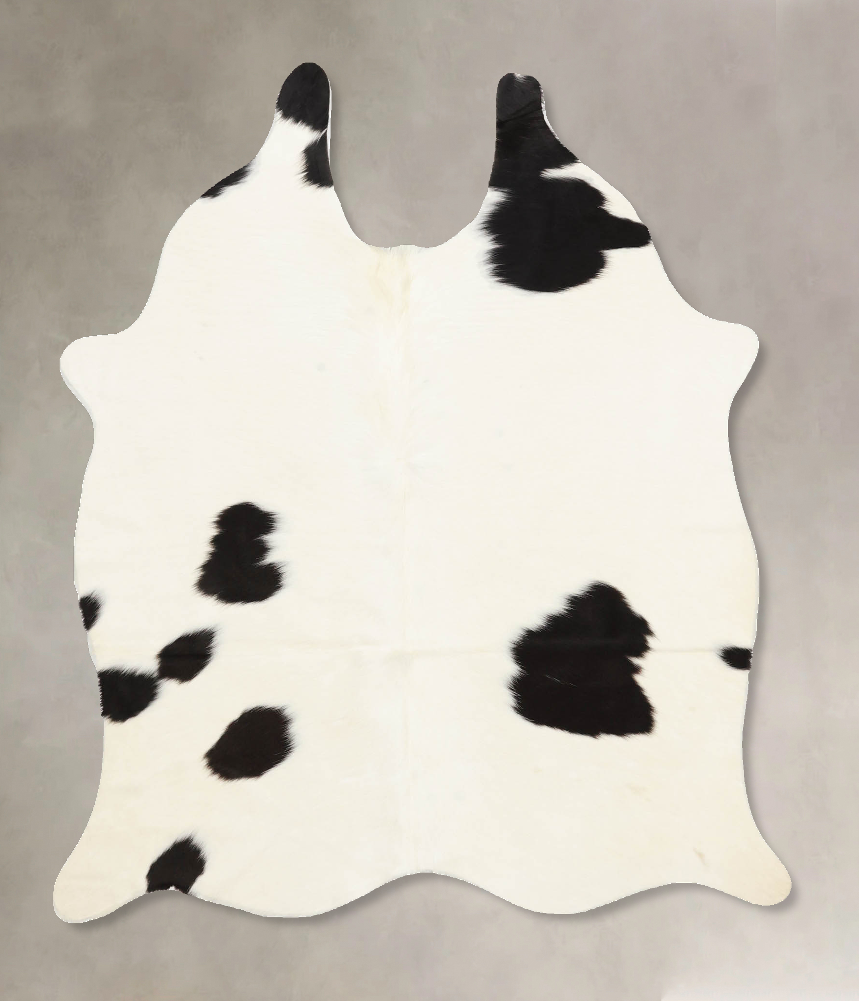 Black and White Cowhide Rug #B11620