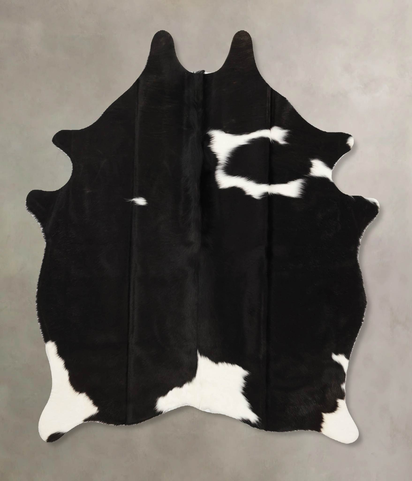 Black and White Cowhide Rug #B11637