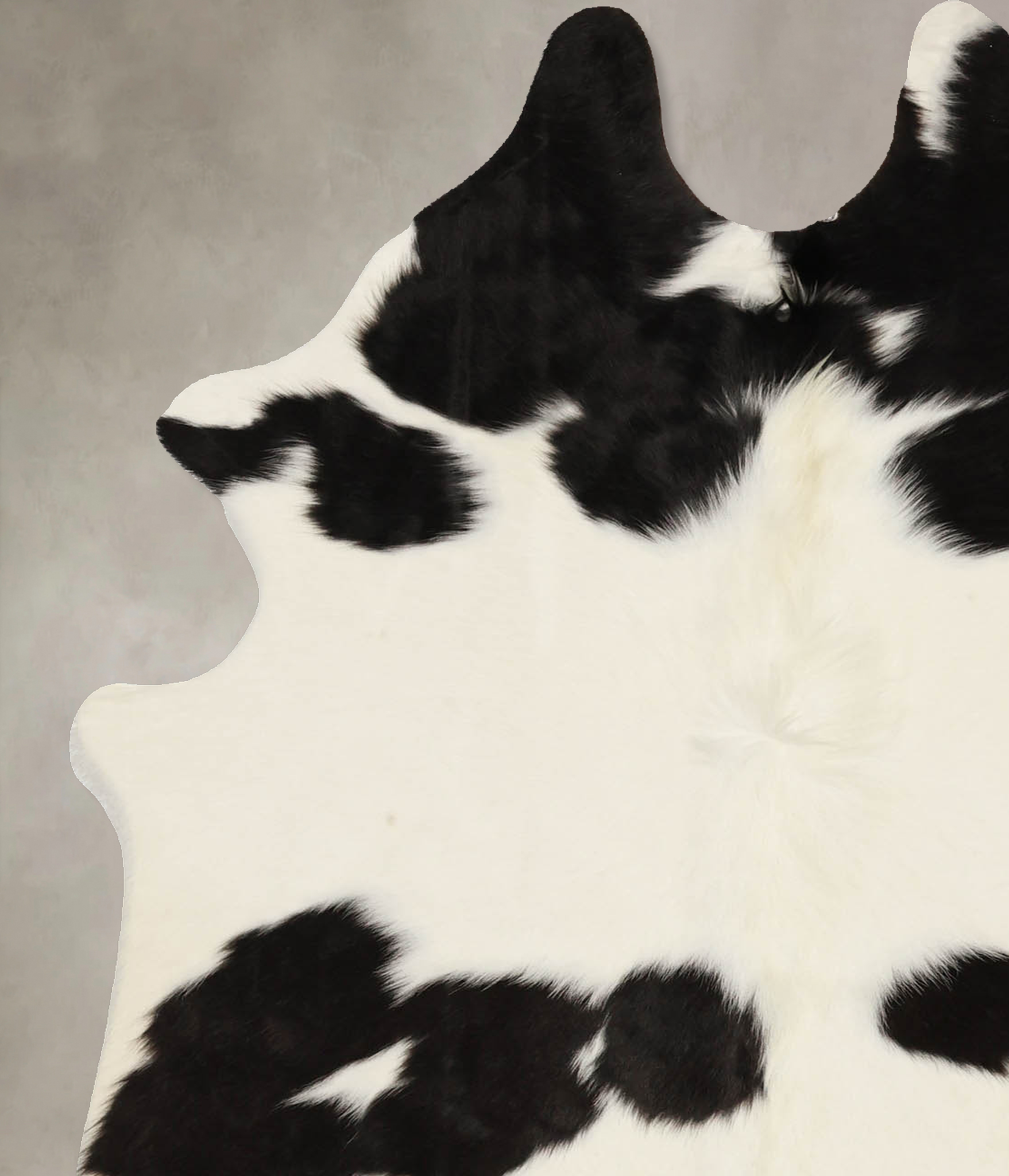 Black and White Cowhide Rug #B11639