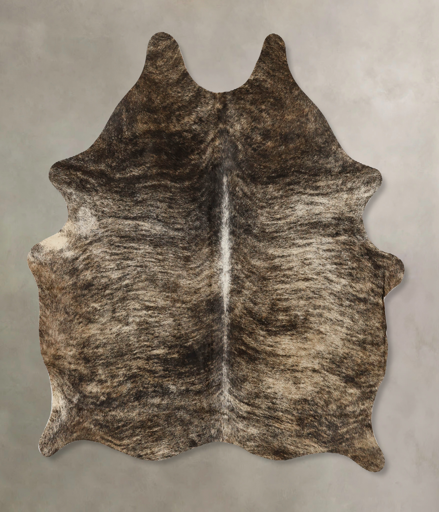 Grey Brindle Cowhide Rug #B11653