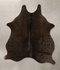 Chocolate Medium Brazilian Cowhide Rug 6'3