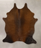 Warm Caramel Medium Brazilian Cowhide Rug 5'0