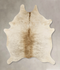 Light Brindle Large Brazilian Cowhide Rug 6'1