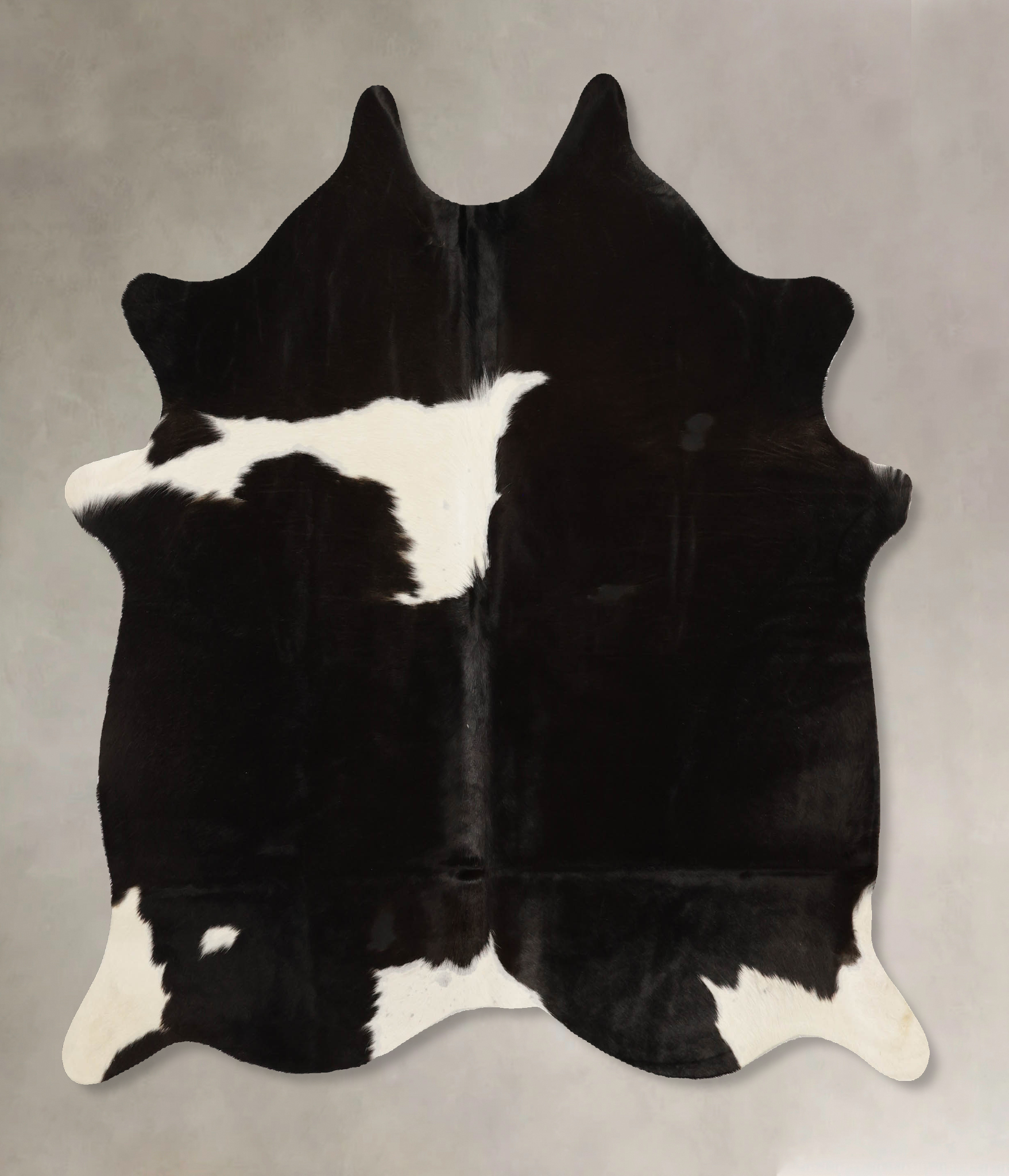 Black and White Cowhide Rug #B11693