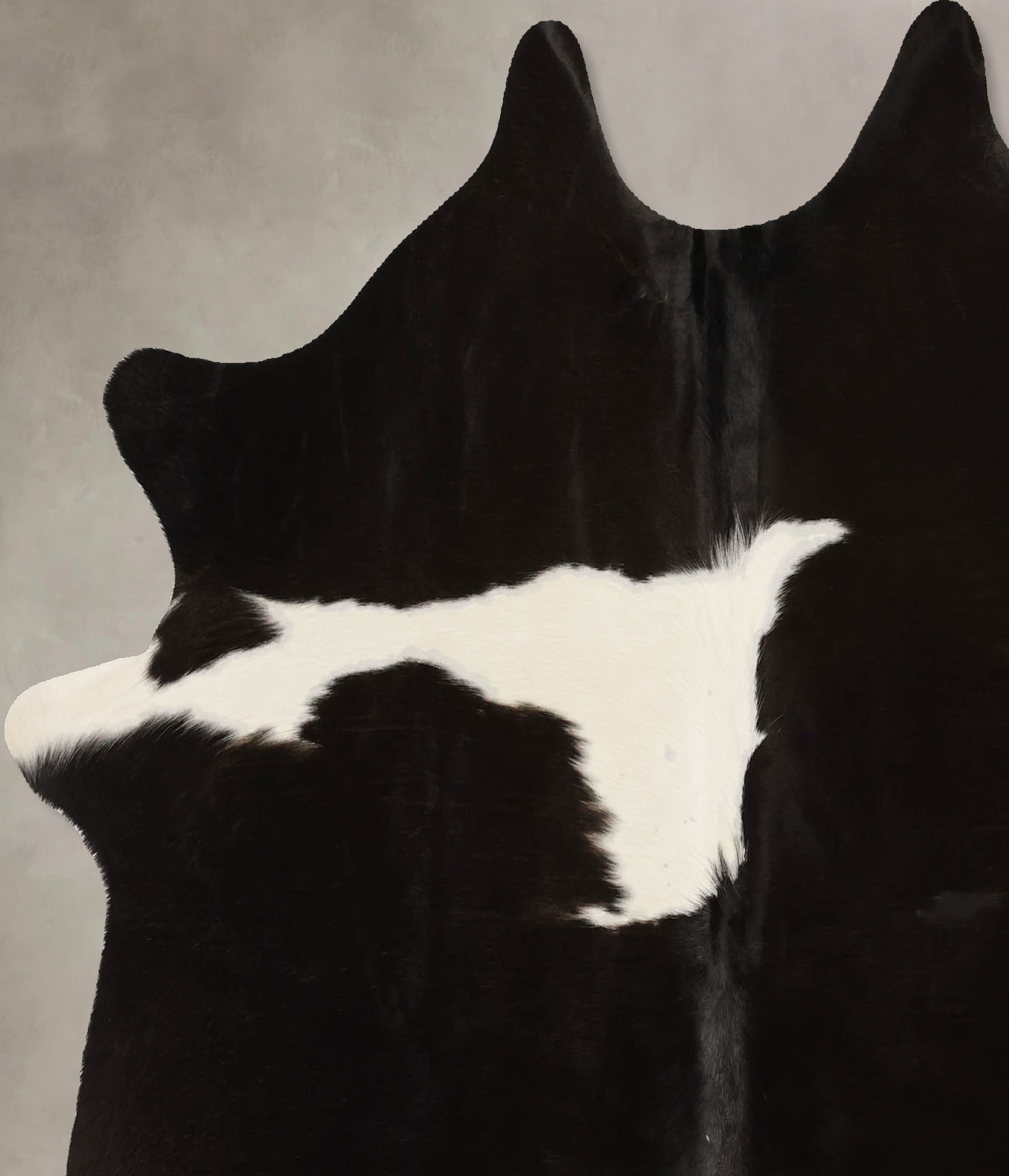 Black and White Cowhide Rug #B11693