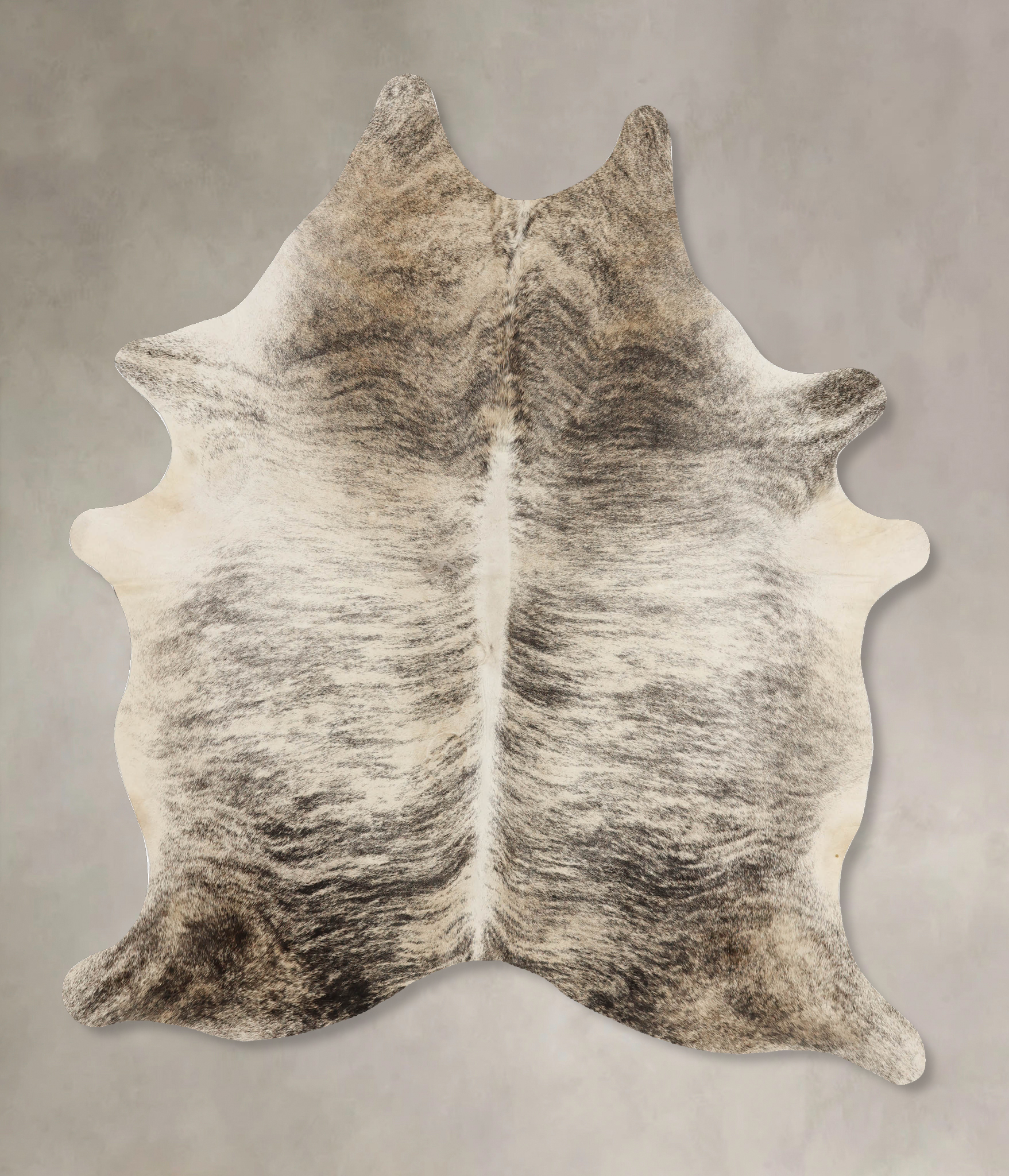 Grey Brindle Cowhide Rug #B11747