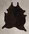 Chocolate Large Brazilian Cowhide Rug 6'8