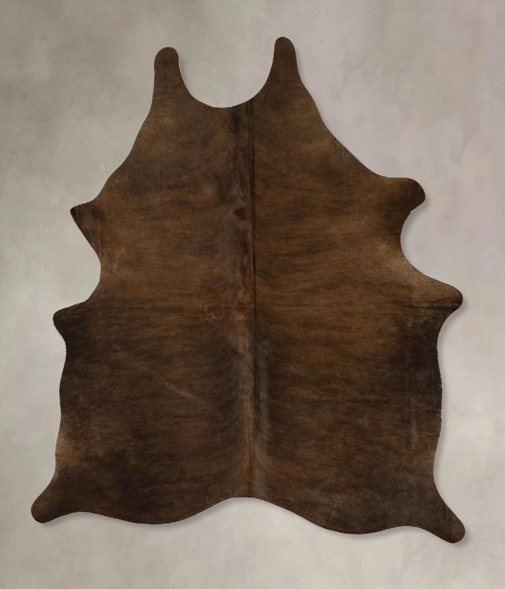 Dark Brindle Cowhide Rug #B11764