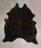 Chocolate X-Large Brazilian Cowhide Rug 7'3