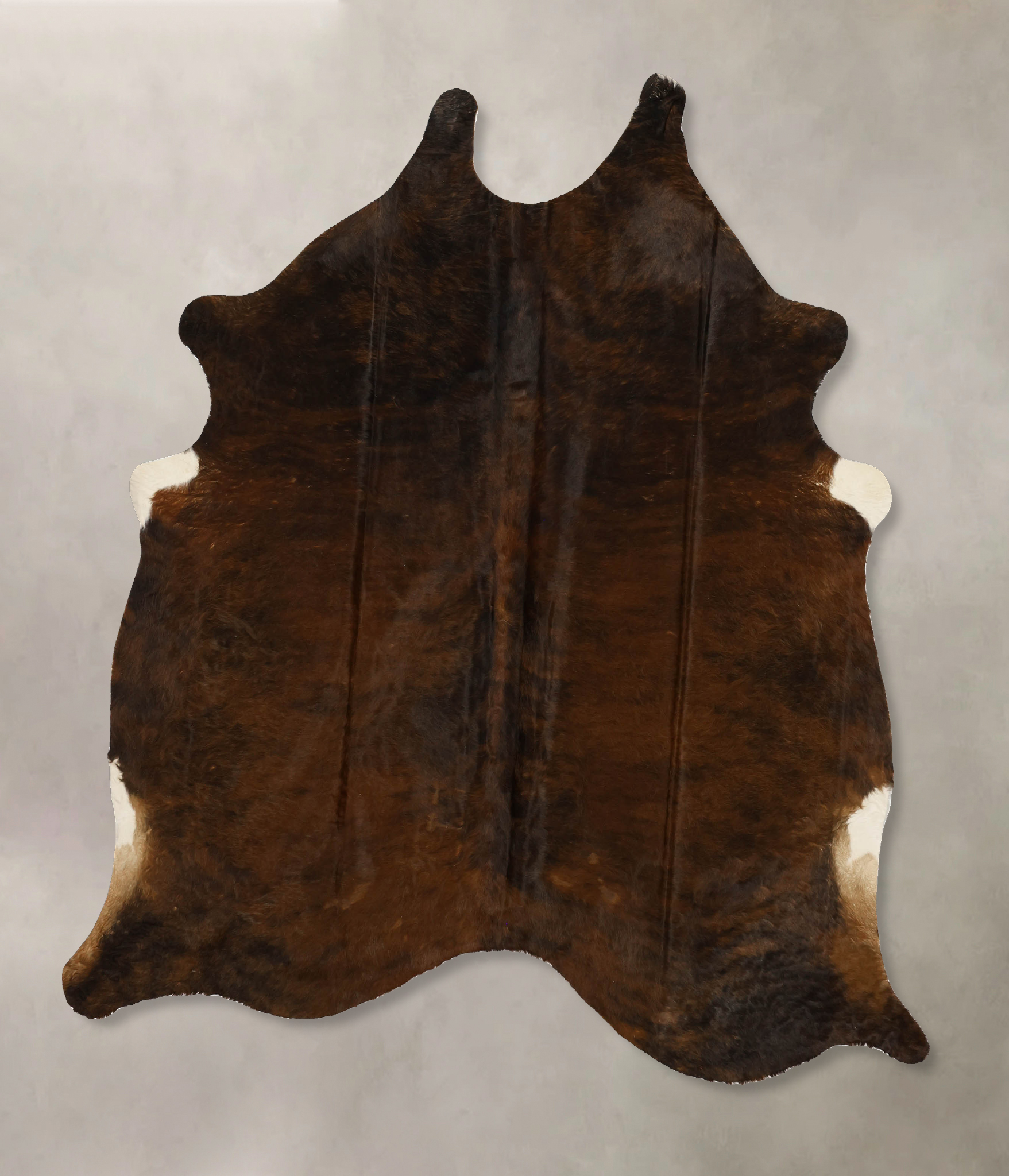 Dark Brindle Cowhide Rug #B11792