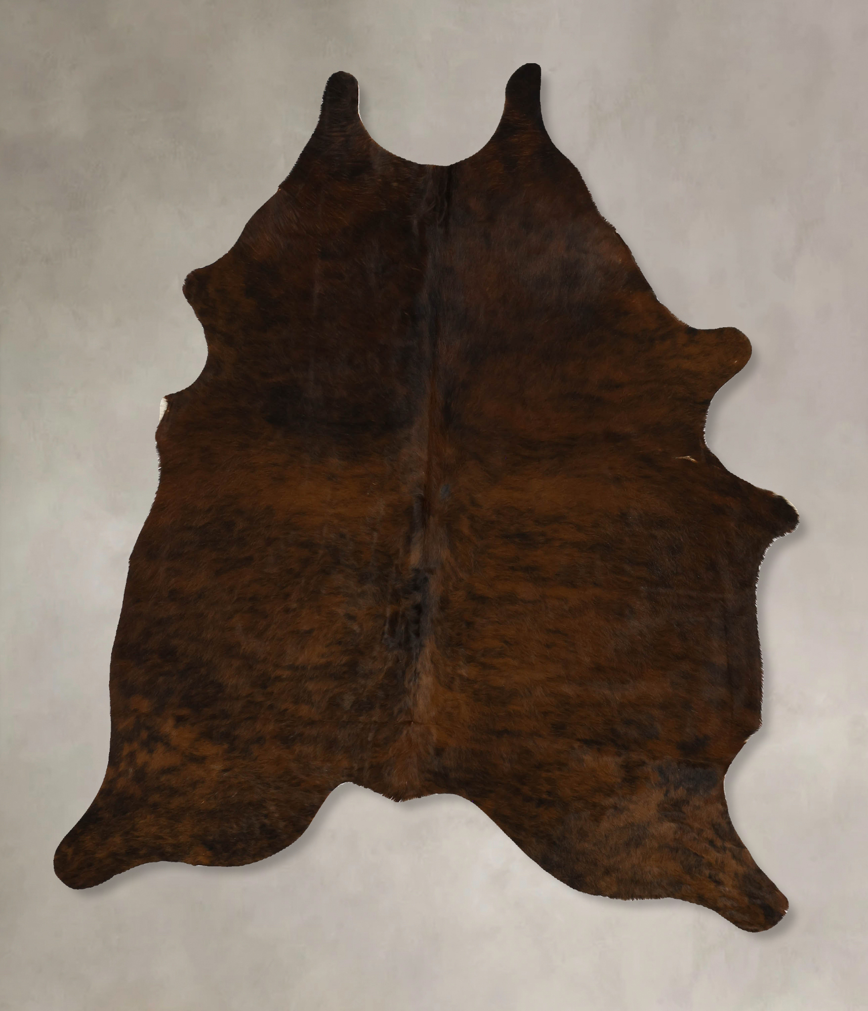 Dark Brindle Cowhide Rug #B11799