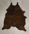 Dark Brindle X-Large Brazilian Cowhide Rug 6'11