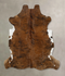 Medium Brindle X-Large European Cowhide Rug 6'9