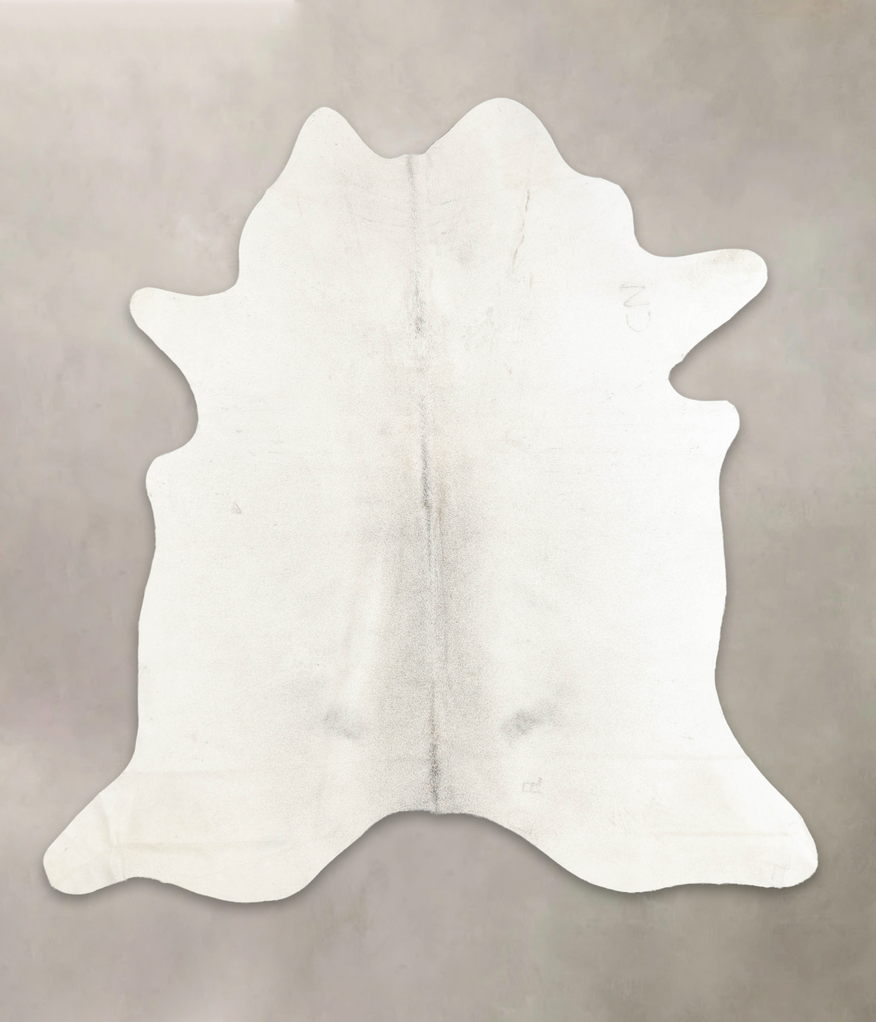 Light Grey Cowhide Rug #B1340