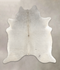 Medium Grey XX-Large Brazilian Cowhide Rug 7'10