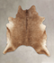 Taupe X-Large Brazilian Cowhide Rug 6'10