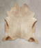 Champagne XX-Large Brazilian Cowhide Rug 7'7