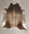 Dark Grey X-Large Brazilian Cowhide Rug 7'4