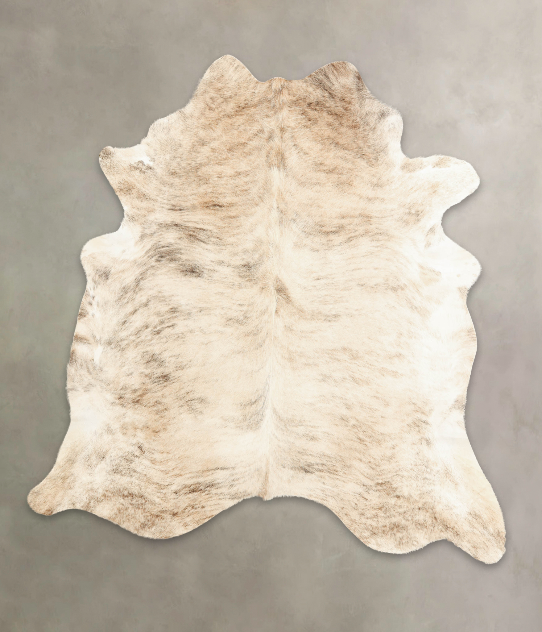 Light Brindle Cowhide Rug #B1570