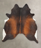 Warm Caramel X-Large Brazilian Cowhide Rug 7'2