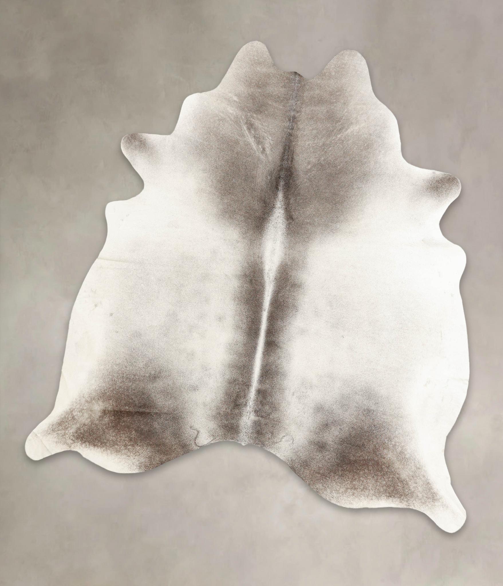 Dark Grey Cowhide Rug #B1625