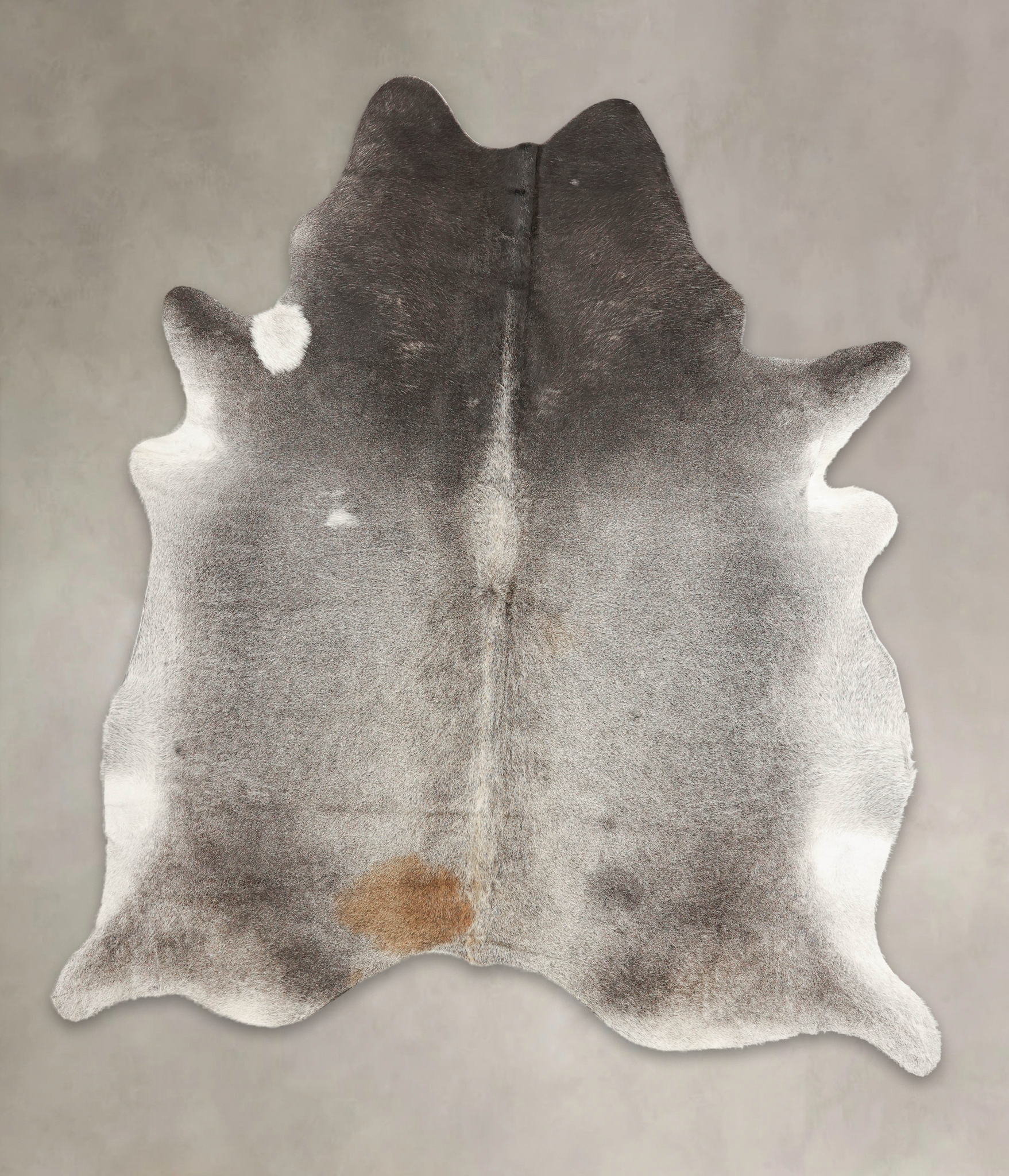 Medium Grey Cowhide Rug #B1626