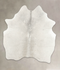 Medium Grey Large Brazilian Cowhide Rug 5'11