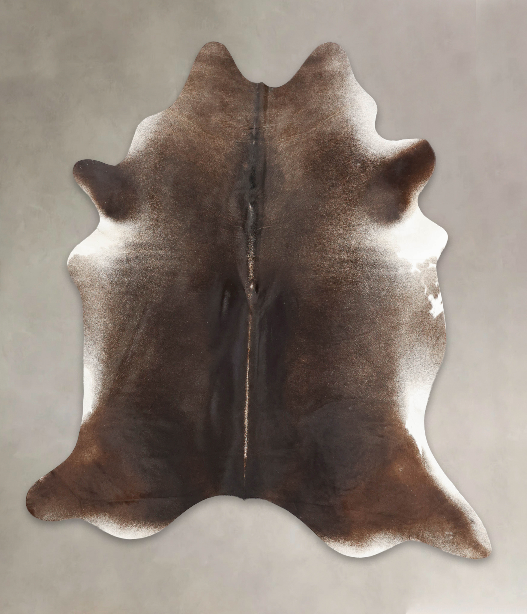 Dark Grey Cowhide Rug #B1665