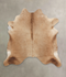 Taupe Large Brazilian Cowhide Rug 6'4