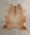 Taupe X-Large Brazilian Cowhide Rug 6'11