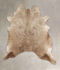 Taupe X-Large Brazilian Cowhide Rug 6'11