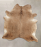 Taupe X-Large Brazilian Cowhide Rug 6'11