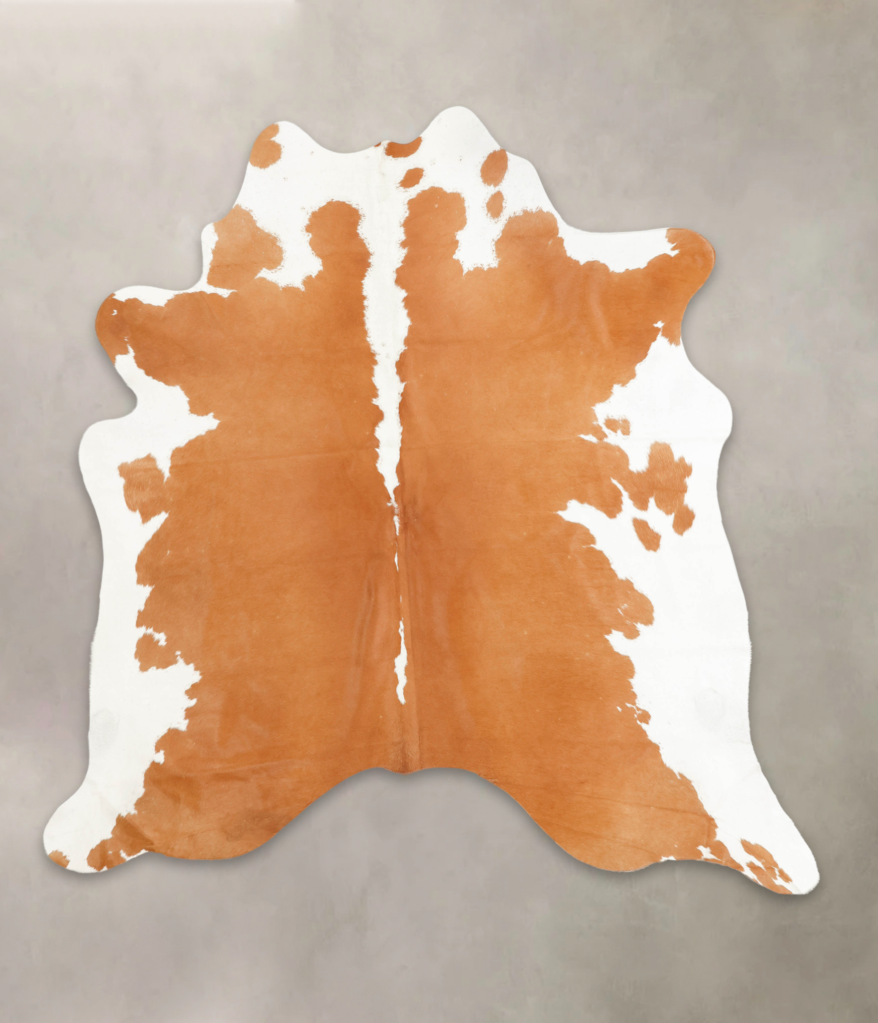 Beige and White Cowhide Rug #B1776