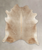 Taupe XX-Large Brazilian Cowhide Rug 7'6