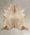 Taupe XX-Large Brazilian Cowhide Rug 7'3