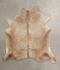 Taupe XX-Large Brazilian Cowhide Rug 7'8