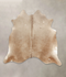 Taupe X-Large Brazilian Cowhide Rug 6'4