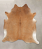 Light Caramel XX-Large Brazilian Cowhide Rug 7'11