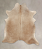 Taupe X-Large Brazilian Cowhide Rug 7'6